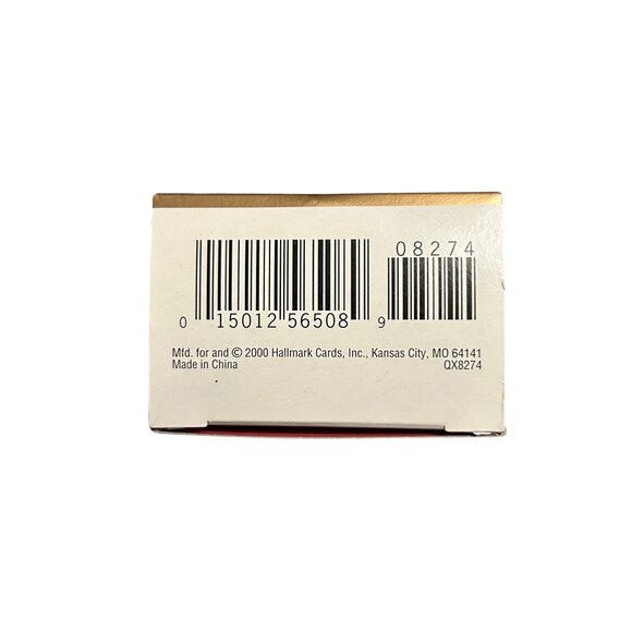 Hallmark Keepsake Ornament Snow Girl Christmas Décoration Des Fêtes 2000 Handcra - Picture 3 of 3